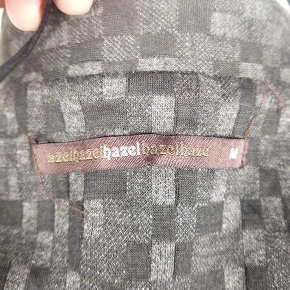 Anthropologie Hazel Geometric Patterened Waterfall Open Jacket - Picture 6 of 8